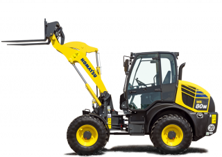 Pale gommate Komatsu WA80M-7 