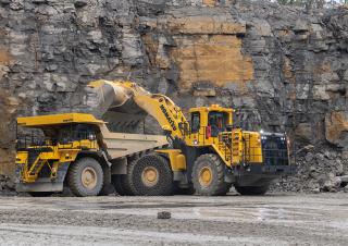 Pale gommate Komatsu WA900-8E0