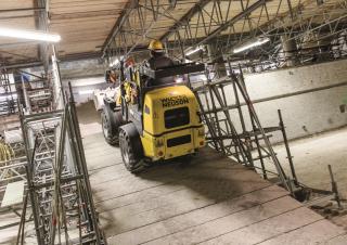 Pale gommate elettriche Wacker Neuson WL20 e