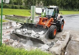 Pale gommate Hitachi ZW180-6