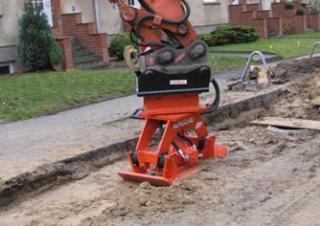 Demolizione - Frantumazione Piastre vibranti montabili Kenguru TL15