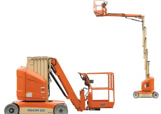 Piattaforme aeree articolate telescopiche Piattaforme aeree verticali JLG 32E