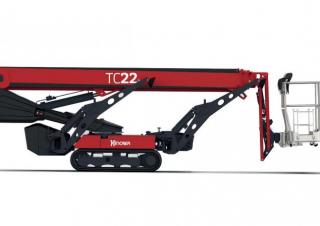 Piattaforme aeree articolate Piattaforme aeree articolate cingolate Hinowa TeleCrawler 22N