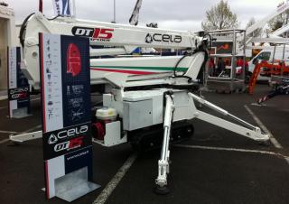 Piattaforme aeree articolate Piattaforme aeree articolate cingolate CELA DT15