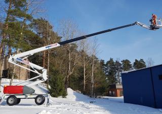 Piattaforme aeree articolate Piattaforme aeree articolate gommate Dino Lift Dino 280RXT