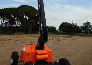 Piattaforme aeree articolate Piattaforme aeree articolate gommate Mecaplús P12 ECO