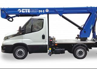 Piattaforme aeree articolate telescopiche Piattaforme aeree telescopiche autocarrate CTE MP 24 C