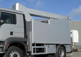 Piattaforme aeree articolate Piattaforme aeree articolate autocarrate Danilift PD230V 