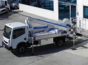 Piattaforme aeree articolate Piattaforme aeree articolate su rimorchio trainabile Multitel MX 235