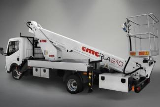 Piattaforme aeree articolate telescopiche Piattaforme aeree telescopiche autocarrate CMC PLA 210