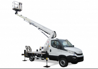 Piattaforme aeree articolate telescopiche Piattaforme aeree telescopiche autocarrate Oil & Steel Scorpion 2313