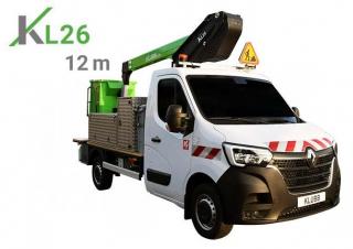 Piattaforme aeree articolate telescopiche Piattaforme aeree telescopiche autocarrate Klubb KL26