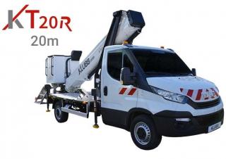 Piattaforme aeree articolate telescopiche Piattaforme aeree telescopiche autocarrate Klubb KT20R