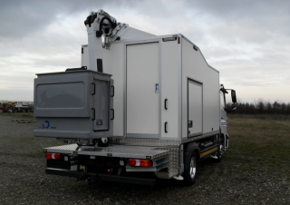 Piattaforme aeree articolate telescopiche Piattaforme aeree telescopiche autocarrate Danilift PD175V
