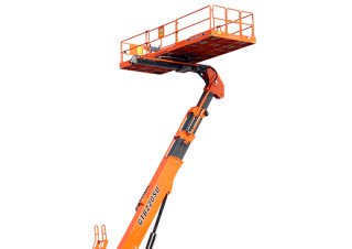 Piattaforme aeree articolate telescopiche Piattaforme aeree telescopiche gommate Dingli GTBZ20SU