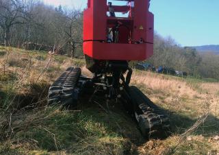 Piattaforme aeree a forbice Piattaforme aeree verticali a pantografo cingolate Almac Bibi 630-BL 