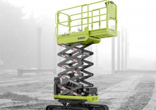 Piattaforme aeree a forbice Piattaforme aeree verticali a pantografo cingolate Almac Bibi 850-BL
