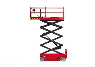 Piattaforme aeree a forbice Piattaforme aeree verticali a pantografo su ruote Manitou 100 SEC