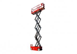 Piattaforme aeree a forbice Piattaforme aeree verticali a pantografo su ruote Manitou 100 SEC