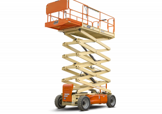 Piattaforme aeree a forbice Piattaforme aeree verticali a pantografo su ruote JLG 4069LE