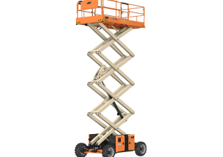 Piattaforme aeree a forbice Piattaforme aeree verticali a pantografo su ruote JLG 4394RT