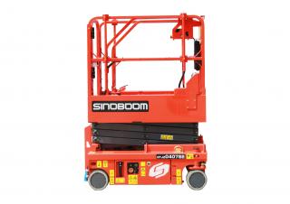 Piattaforme aeree a forbice Piattaforme aeree verticali a pantografo su ruote Sinoboom GN 1330E