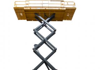 Piattaforme aeree a forbice Piattaforme aeree verticali a pantografo su ruote Haulotte HS4390 E Pro