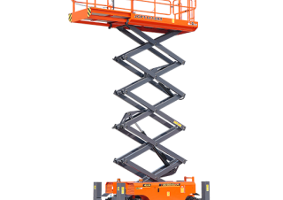 Piattaforme aeree a forbice Piattaforme aeree verticali a pantografo su ruote Dingli JCPT1418RT