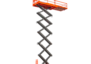 Piattaforme aeree a forbice Piattaforme aeree verticali a pantografo su ruote Dingli JCPT2223RTB