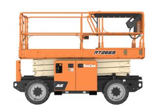 Piattaforme aeree a forbice Piattaforme aeree verticali a pantografo su ruote JLG RT2669