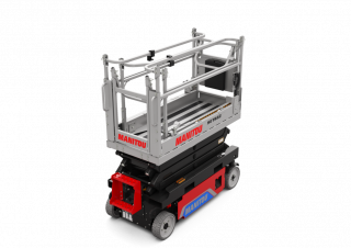 Piattaforme aeree a forbice Piattaforme aeree verticali a pantografo su ruote Manitou SE 1932
