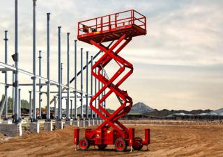 Piattaforme aeree a forbice Piattaforme aeree verticali a pantografo su ruote LGMG  SR1023D