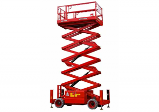 Piattaforme aeree a forbice Piattaforme aeree verticali a pantografo su ruote LGMG  SR1418E 