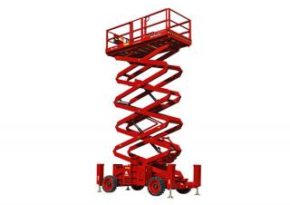 Piattaforme aeree a forbice Piattaforme aeree verticali a pantografo su ruote LGMG  SR1623D