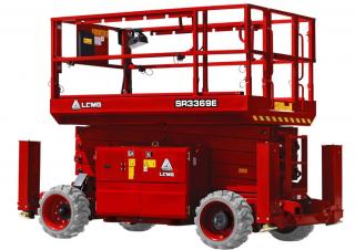 Piattaforme aeree a forbice Piattaforme aeree verticali a pantografo su ruote LGMG  SR3369E
