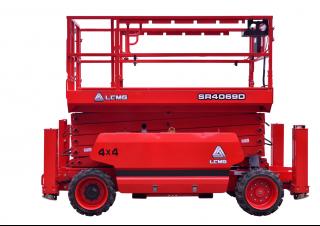 Piattaforme aeree a forbice Piattaforme aeree verticali a pantografo su ruote LGMG  SR4069D
