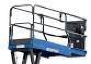 Piattaforme aeree a forbice Piattaforme aeree verticali a pantografo su ruote Aichi SV06E1NS 