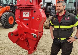 Accessori e attacchi Pinza frantumatrice VTN CK11 P