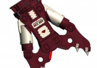 Accessori e attacchi Pinze  idrauliche per calcestruzzo Hydra Ram HCC-72V*
