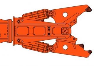 Accessori e attacchi Pinza frantumatrice NPK M-38S