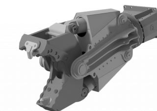 Accessori e attacchi Pinze  idrauliche per calcestruzzo WIMMER TC 1100 U