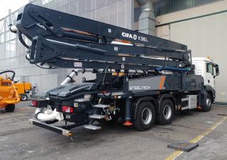 Pompe per calcestruzzo Pompe per calcestruzzo autocarrate CIFA K36L