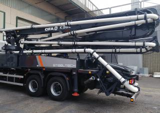 Pompe per calcestruzzo Pompe per calcestruzzo autocarrate CIFA K36L
