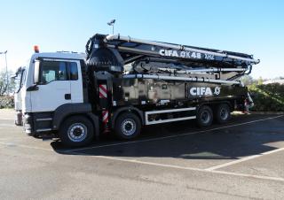Pompe per calcestruzzo Pompe per calcestruzzo autocarrate CIFA K48