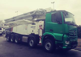 Pompe per calcestruzzo Pompe per calcestruzzo autocarrate CIFA K53H