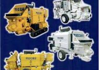 Pompe per calcestruzzo Pompe per calcestruzzo fisse Mecbo Car P7.150