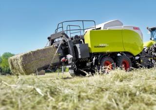 Presse per grandi imballaggi + Presse ad alta pressione Claas Quadrant 5300 RC