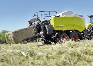 Presse per grandi imballaggi + Presse ad alta pressione Claas Quadrant 5300 FC