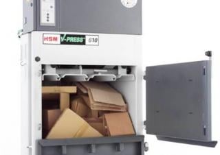 Presse per rifiuti HSM V-Press 610 eco