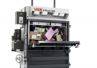 Presse per rifiuti HSM V-Press 820 plus